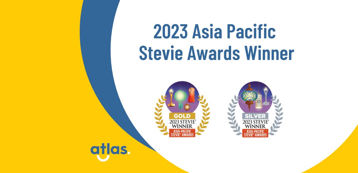 Atlas wins Gold and Silver in 2023 Asia-Pacific Stevie Awards