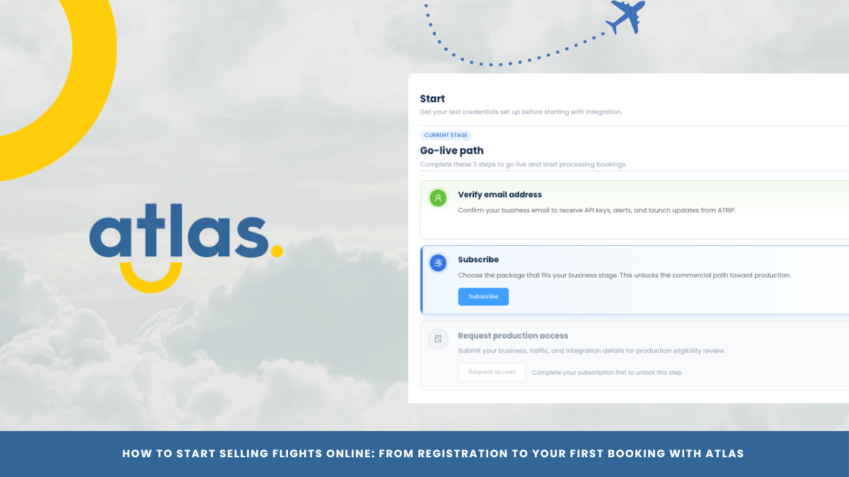 How to Start Selling Flights Online