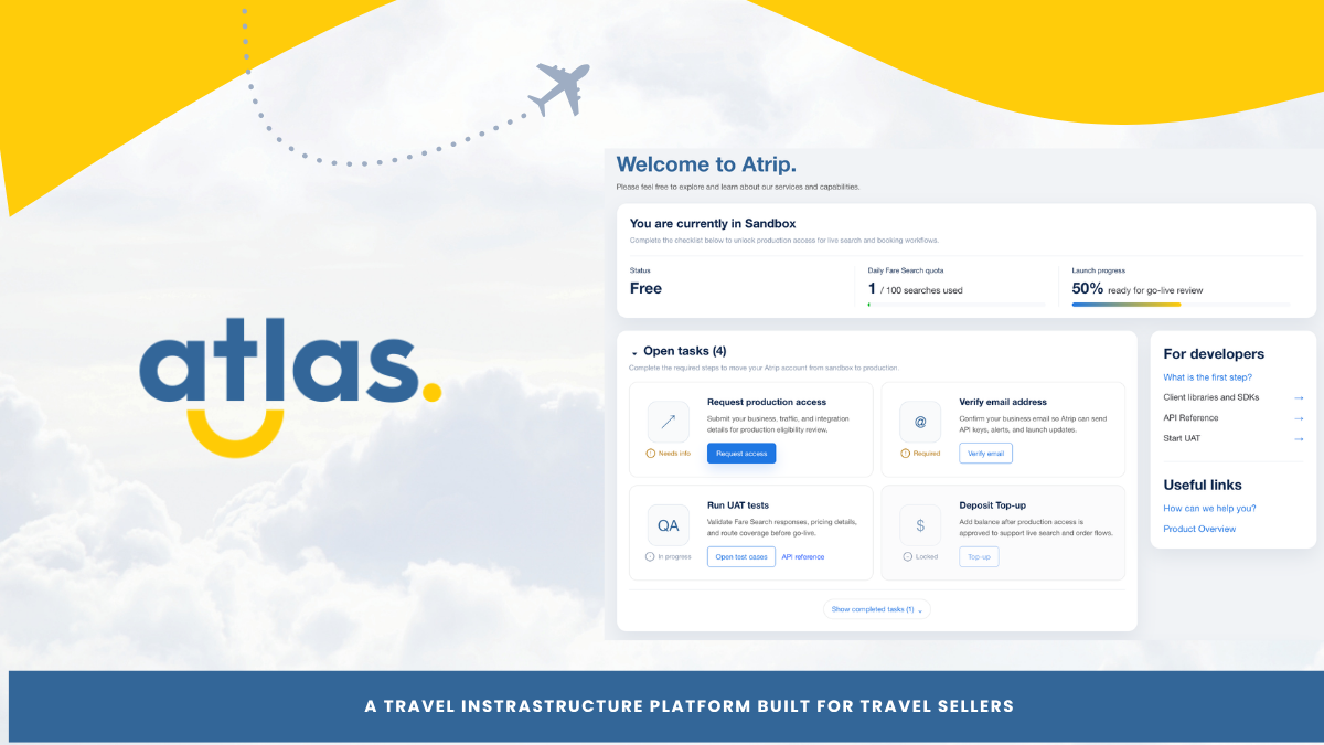 Travel Infrastructure Platform Built for Travel Sellers