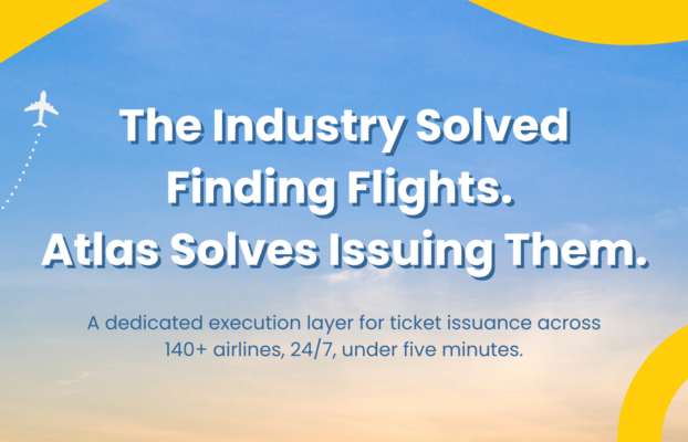 The Industry Solved Finding Flights. Atlas Solves Issuing Them.